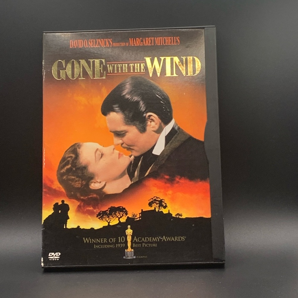 David O Selznick's Gone With The Wind DVD ( Clark Gable , Vivian Leigh)